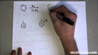 MCAT Ochem Lecture Aromatic Compounds [upl. by Yecak]