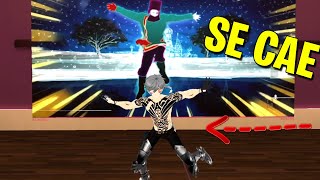 TIROLOCO SE CAE EN DIRECTO  VRCHAT JUST DANCE [upl. by Nnylannej]