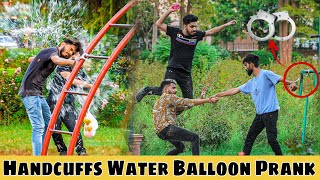 Handcuffing People Then Throwing Water Balloons On Them  Prank in Pakistan [upl. by Yroc]