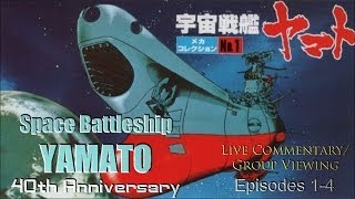 Watching the ORIGINAL Space Battleship Yamato  Episodes 14 [upl. by Rovaert740]