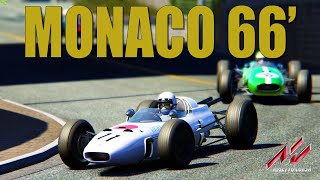 Assetto corsa  Video 56  Honda RA272 1965 Mod  Monaco 1966 [upl. by Islaen]