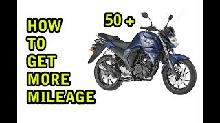 Yamaha FZFI HOW TO GET Mileage [upl. by Akinwahs829]