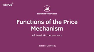 Functions of the Price Mechanism I A Level and IB Economics [upl. by Yhtamit]