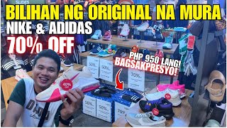 BAGSAK SA PRESYONG NIKE AT ADIDAS NAKABILI AKO PHP 836 LANG Dami pang Budget Price [upl. by Alidis]