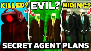 DID SECRET AGENT KILL PLUNGER CAMERAMAN  SKIBIDI TOILET 70 Part 3 ALL Easter Egg Analysis Theory [upl. by Nela]