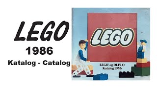 LEGO Katalog 1986 Catalog 169 4K [upl. by Rondon664]