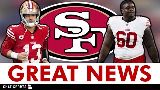 🚨JUST IN 🚨49ers Just Received TERRIFIC News On Brock Purdy  49ers Make Multiple Roster Moves [upl. by Sapowith]