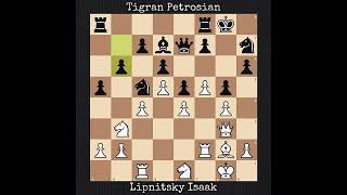 Lipnitsky Isaak vs Tigran Petrosian  Moscow Russia  1950 [upl. by Leahcimnaj]