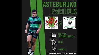 Grupo Intxausti Gernika RT vs Getxo RT U18 [upl. by Rhines]