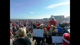 The Just Brass Band at Campoamor Beach Xmas 2018 [upl. by Mauri]