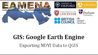 GIS 53 Google Earth Engine Exporting NDVI Data to QGIS [upl. by Pandolfi]