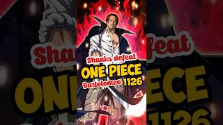 One piece 1126 Shanks vs Bartolomeo anime onepiece animerecap luffy shorts shanks [upl. by Kinsley676]