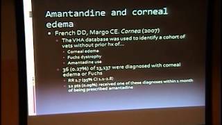 Amantadine Induced Corneal Endothelial Toxicity [upl. by Ellesig]