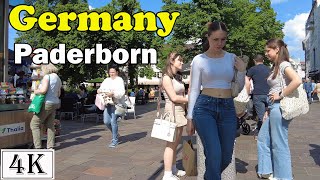 Walking in the city of Paderborn Germany 【4K】 [upl. by Cuda]