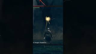 Kalameet gets a lore accurate death darksouls gaming soulslike games soulsborne [upl. by Ervin679]