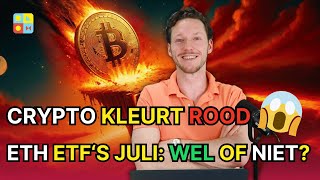 Crypto keurt ROOD Bitcoin 65000 USD  Welnietwel snel ETH ETFs  Crypto nieuws vandaag  1124 [upl. by Ycak]