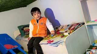 Itna chota bedroom for hriday😍 [upl. by Nosrej673]