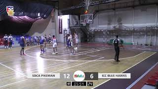 ISAA SEASON 15  SENIORS  SDCA PIKEMAN VS ICC BLUE HAWKS [upl. by Pihc]