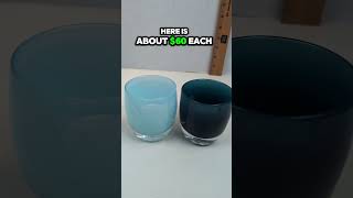 i found 2 Glassybaby Candle holders today ebay workfromhome makemoneyonline [upl. by Nosnirb]