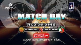 Sergio Ceppi VS Sportiva Italiana  LNF Clausura 2024  12 OCT 2024 [upl. by Mathia]