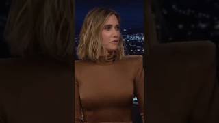 kristen wiig loves that scene from Twilight movie celebrity [upl. by Aimit]