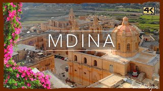 MDINA ● Malta 【4K】 Cinematic Drone 2019 [upl. by Ulu445]