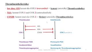 Nichtopioid Analgetika  COX Hemmer NSA  NSAID Acetylsalicylsäure Metamizol Paracetamol COXIBe [upl. by Annoik205]