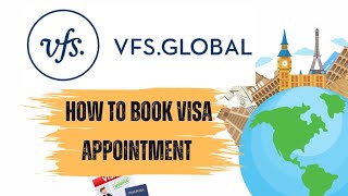 Vfs global Visa appointment booking 2024  vfs appointment [upl. by Nell]