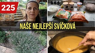 VLOG  KULIČKY Z MLETÉHO MASA VE SVÍČKOVÉ OMÁČCE  PŘEDĚLÁVÁME OHNIŠTĚ  LÍLA A JEŽEK😄 [upl. by Curtice]