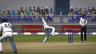 Cricket 24 Jadejas Sensational Delivery Removes Shakeel  PS5 India vs Pakistan Cricket Spectacle [upl. by Gareth340]