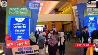 Job Fair 🇲🇾 2024  MCTF Malaysia Career and Training Fair at Mid Valley in September 2024 KL [upl. by Gregoor]