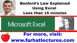 How Benford Law Help Detect Accounting Fraud Using Excel  Data Analytics in Accounting  CPA EXAM [upl. by Demott]