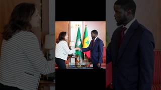 Le Président Bassirou a reçu le Soussecrétaire des ÉtatsUnis en audience bassirou shorts [upl. by Averyl317]