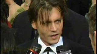 Johnny at the Oscars 2004 [upl. by Annaicul]