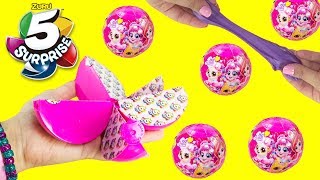 Zuru 5 Surprise Ball Unboxing 5 Surprises Toys Blind Bag Review [upl. by Hannie]