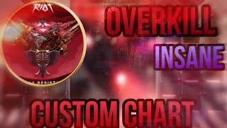 RIOT — Overkill Deluxe Insane  Custom Chart  2141 Notes [upl. by Aimal]