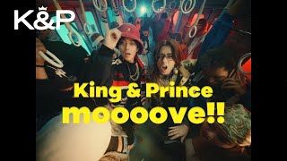 King amp Prince  moooove 15th Single Music Video [upl. by Aiouqahs]