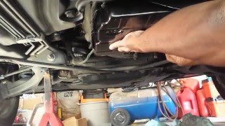 Mercedes Transmission Filter Gasket amp Fluid Change DIY [upl. by Eeroc]