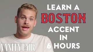 Actor Learns a Boston Accent in 6 Hours  Vanity Fair [upl. by Ilyse237]