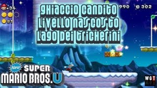 New Super Mario Bros U Livello segreto Ghiaccio Candito  Lago dei Tricherini ITA HD [upl. by Ule424]