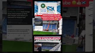 IBROX STADIUM UPDATE 21st AUGUST 2024 A ⚽️🚫🎥❌ drone audits scotland pinac rangersfc [upl. by Mozza]