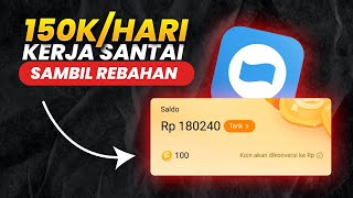 Sambil Rebahan Dibayar 150RBHari dari APK ini  Aplikasi Penghasil Saldo Dana 2024 Terbaru [upl. by Kcirre]