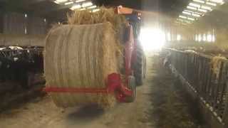 Tomahawk Bale Processor Self Loading Tailgate [upl. by Heimlich]