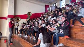 TMS Band at 1st Basketball Game [upl. by Ariaes]