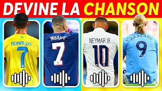 Devine qui CHANTE 🔊 CHANSON  MAILLOT  ÉMOJIS 👕 🤔 Ronaldo Mbappé Neymar Haaland [upl. by Leavy]