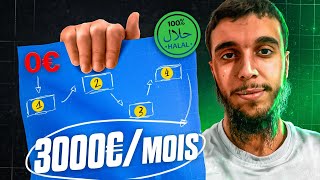 FORMATION COMPLÈTE  Passer de 0€ à 3000€mois HALAL  copie ce plan [upl. by Screens]