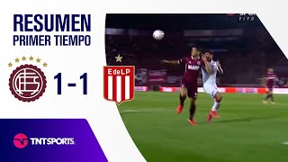 RESUMEN Primer Tiempo  Lanús vs Estudiantes LP 11  Fecha 20Torneo de la Liga 2021 [upl. by Yemane]