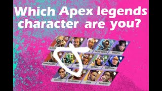 This quiz will tell you what apex legend you play most like What apex legend are you apex legends [upl. by Ylime]