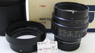 NOCTILUX 50mmF102854498 [upl. by Karlene666]