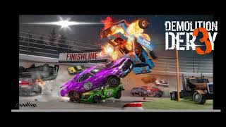 Demolition Derby 3 Gameplay [upl. by Nashoma636]